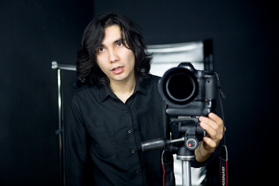 Photographer boy man