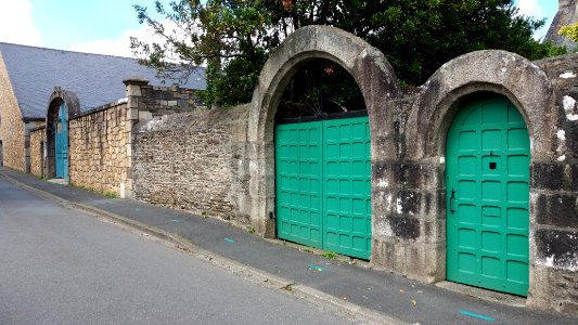 Landerneau - Rue des Capucins - Couvent des Capucins - Portails