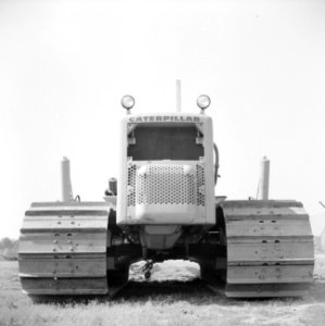 Landbouwmachines en werktuigen, werkzaamheden, d7, pipelayer, Bestanddeelnr 160-1197