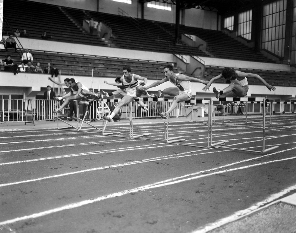 Landen atletiekwedstrijd, tussen Belgie, Nederland en Zwitserland te Brussel, nu, Bestanddeelnr 919-3407