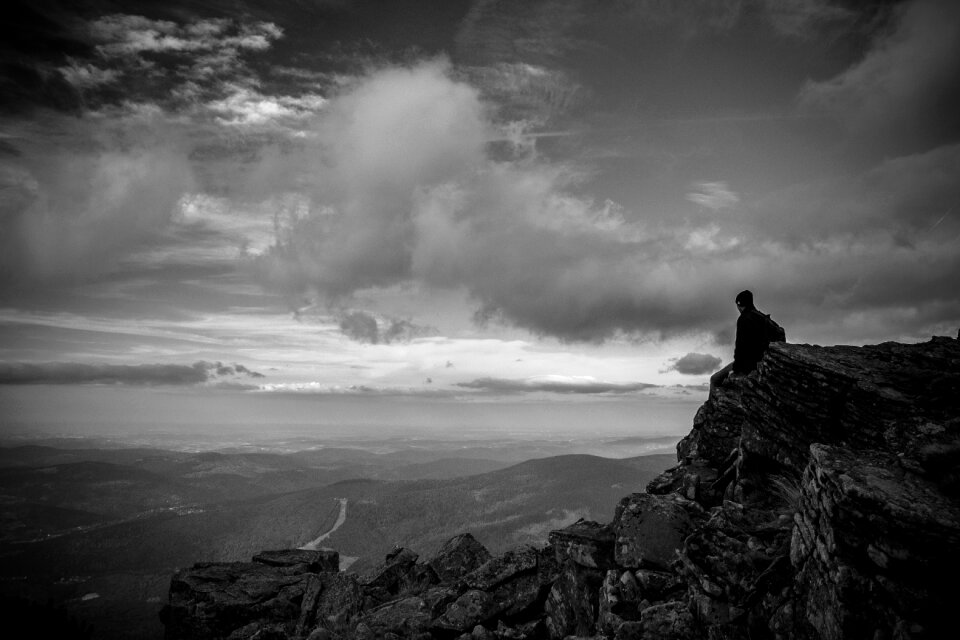 Dark moody depressed