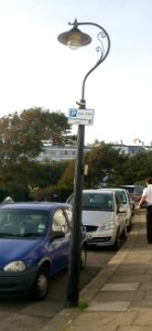 Lamp-post at 18 Lewes Crescent, Kemp Town, Brighton (IoE Code 482023)