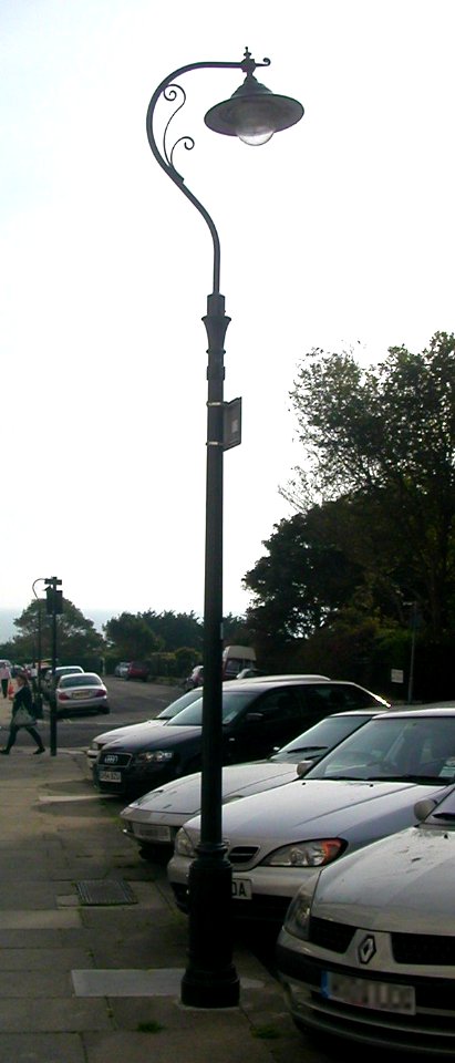 Lamp-post at 38 Sussex Square, Kemp Town, Brighton (IoE Code 481323)