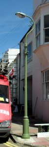 Lamp-post at College Place, Brighton (IoE Code 480530)