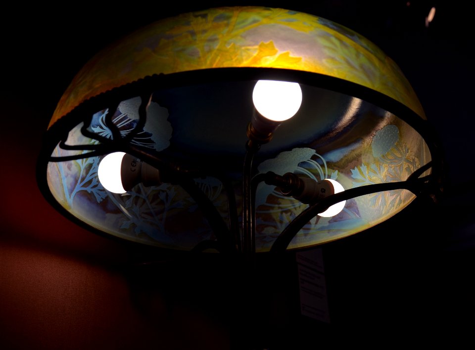 Lampe de table Ombelles Majorelle Daum MEN 24032013 4