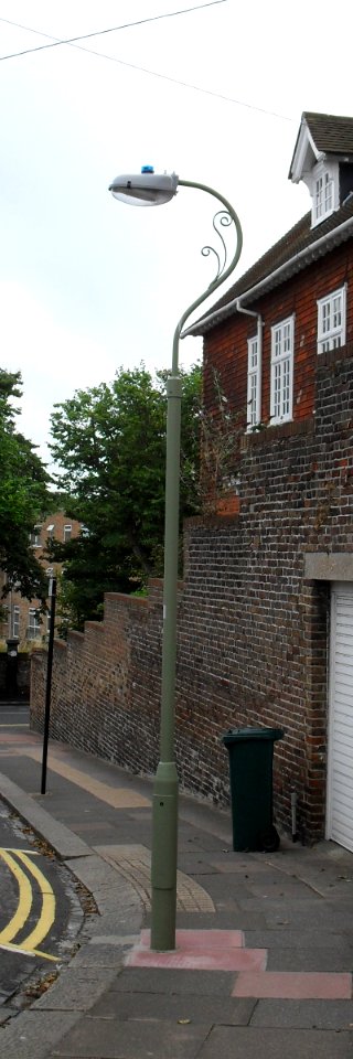 Lamp-post at 2 St Luke's Road, Brighton (IoE Code 481210)