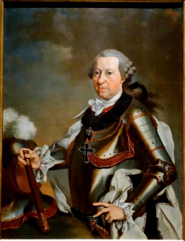 Landkomturs Ferdinand Moritz von Mengersen, by Anton Joseph Stratmann, Paderborn, before 1771 AD, oil on canvas - Hessisches Landesmuseum Darmstadt - Darmstadt, Germany - DSC00631