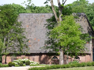 Landgoed Loenen Rijksmonument 520772 noordelijke schouur bij boerderij