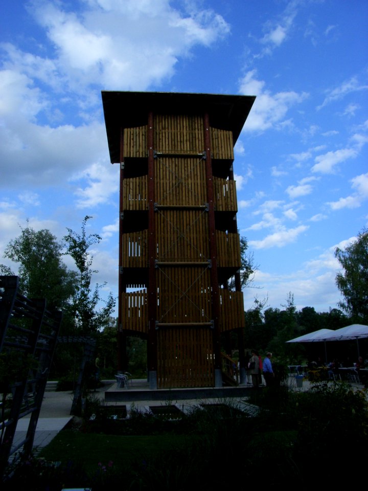 Landesgartenschau Rosenheim Holzturm