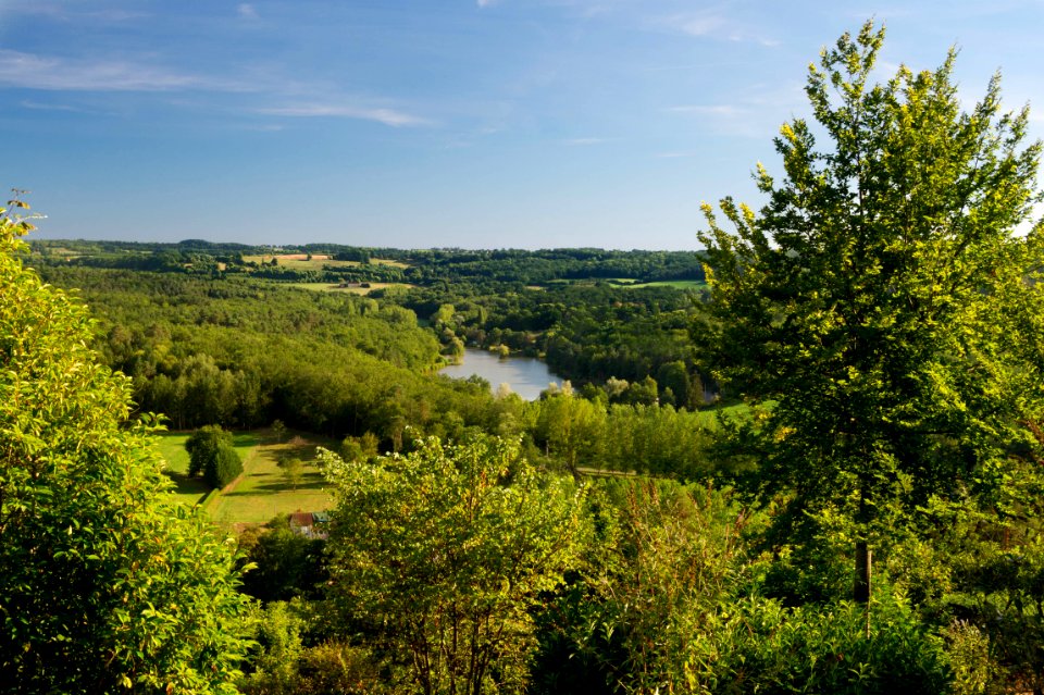 Landscape château Hautefort 32