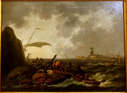 Landscape by Jean Pillement, 1782, oil on canvas - Museu Nacional de Soares dos Reis - Porto, Portugal - DSC00585