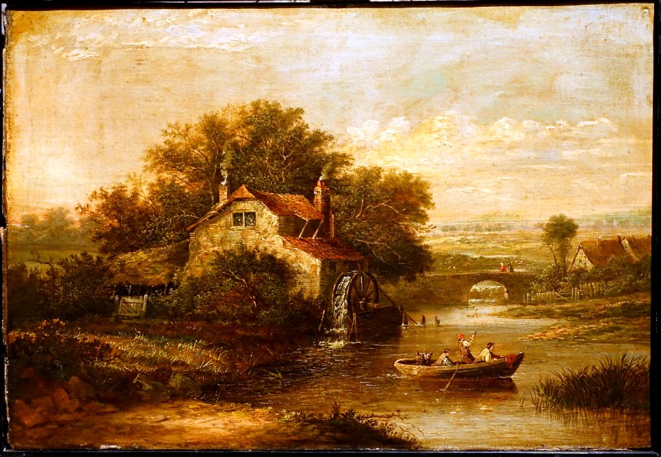 Landscape by the Hay Wain, by John Constable, oil on canvas - Kulenovic Collection - Karlskrona, Sweden - DSC08507