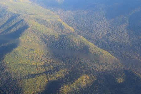Landscape when descending towards Vladivostok International Airport 04