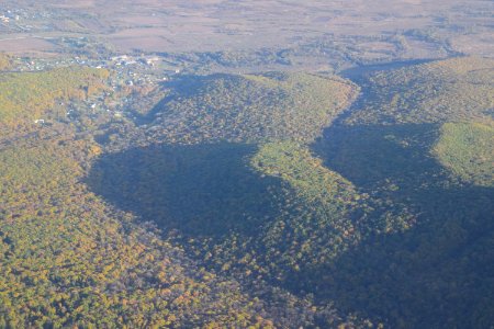 Landscape when descending towards Vladivostok International Airport 15