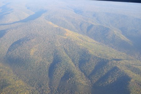 Landscape when descending towards Vladivostok International Airport 03