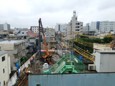 Landscape on Keikyu Main Line before Tachiaigawa 14