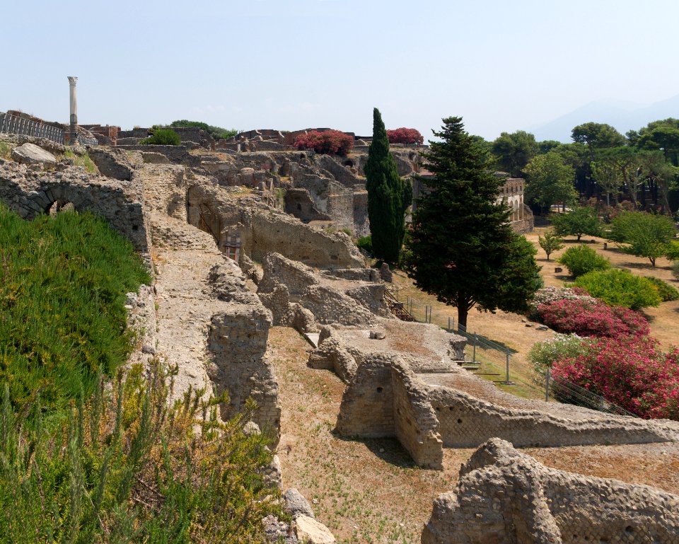 Landscape in Pompeii