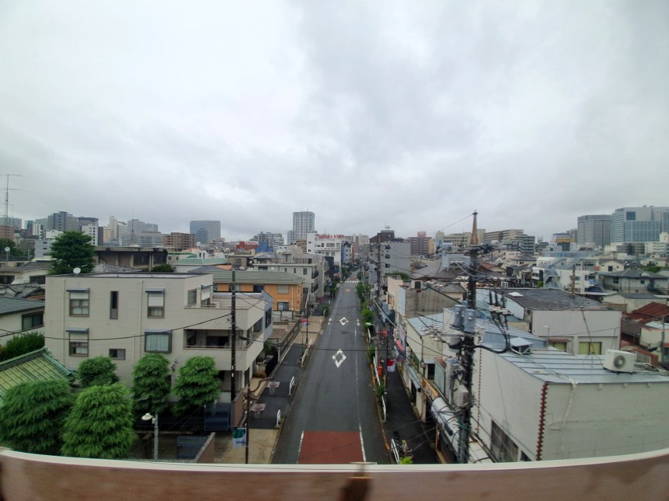 Landscape on Keikyu Main Line before Tachiaigawa