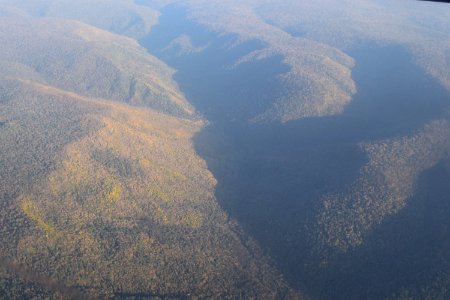 Landscape when descending towards Vladivostok International Airport 02