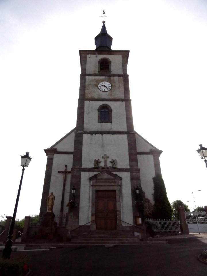 Langatte (Moselle) église Saint-Michel 03