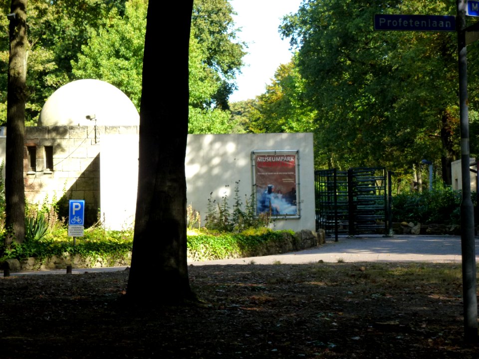 Lanenstelsel Heilig Landstichting 13 Profetenlaan ingang museumpark Orientalis