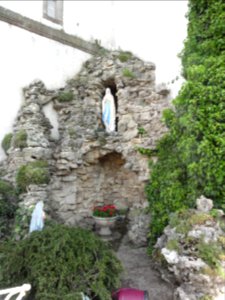 Langatte (Moselle) grotte de Lourdes