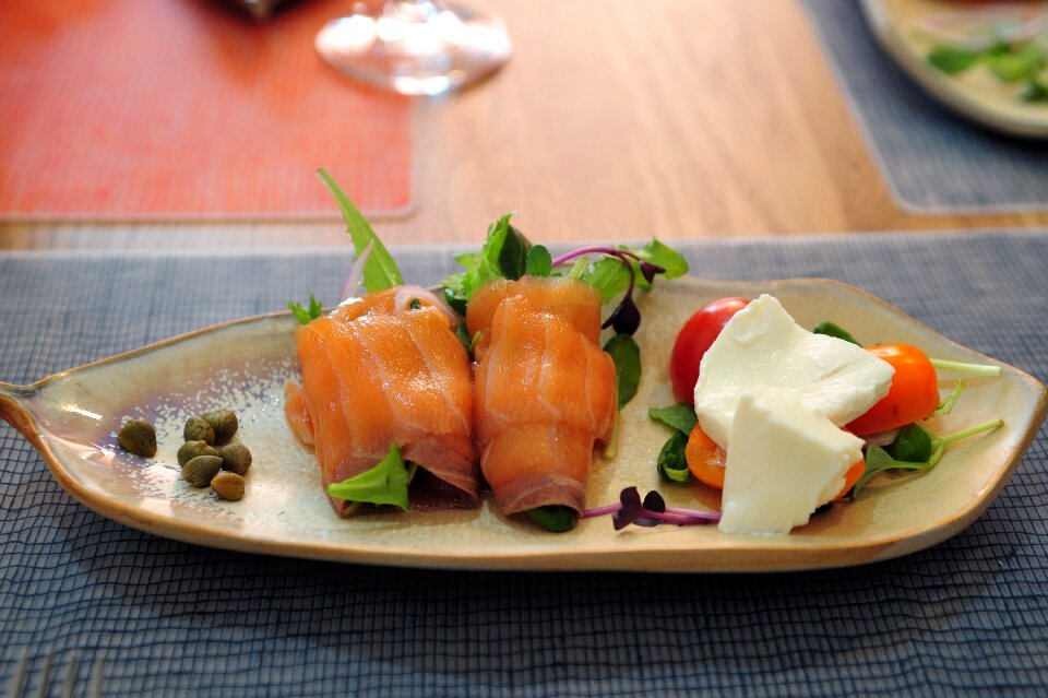 Salmon salmon salad salad