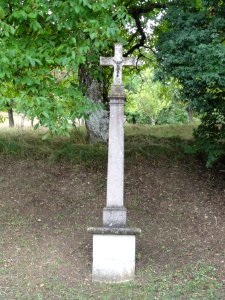 Laneuville-au-Rupt (Meuse) croix de chemin ouest