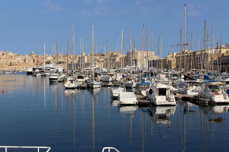 Vittoriosa 3 cities sailing boats