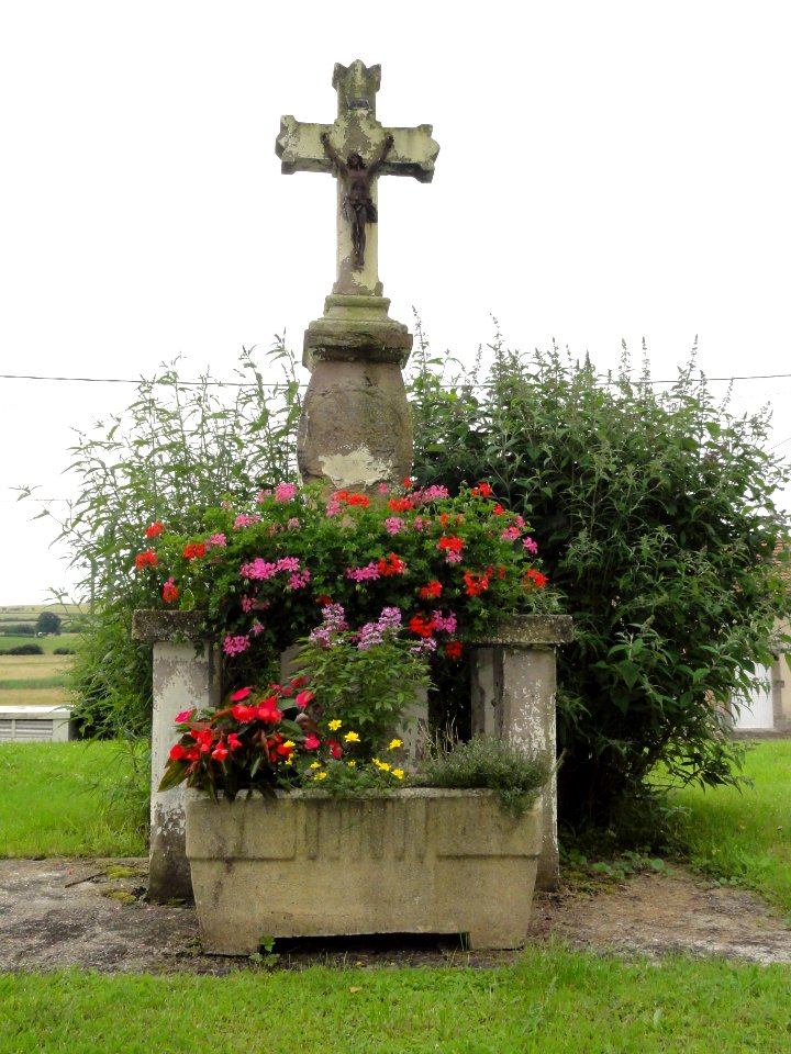 Laneuveville-aux-Bois (M-et-M) croix de chemin