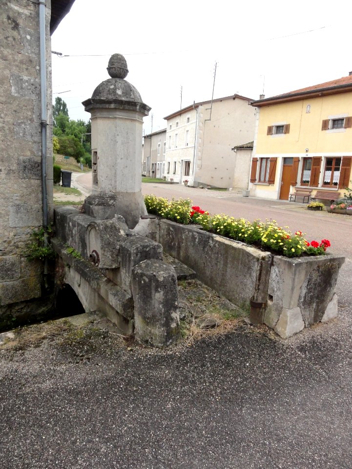 Laneuville-au-Rupt (Meuse) fontaine B