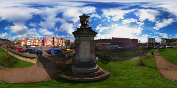 Lane's Garden, Town Hall Square, Bexhill (360 panorama)