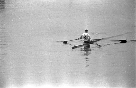 Lange afstandkampioenschap voor skiffeurs op de Amstel, Bestanddeelnr 911-6945