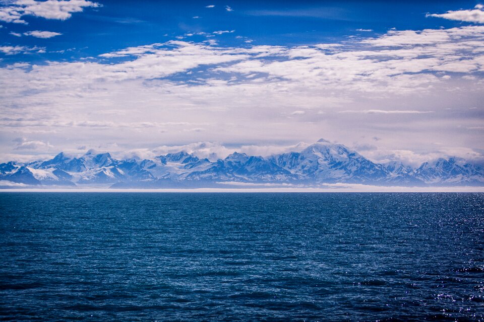 Landscape mountain range mountains