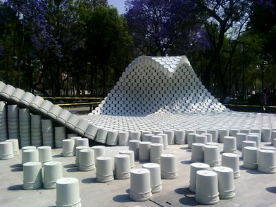 Landscape architecture mexican photo