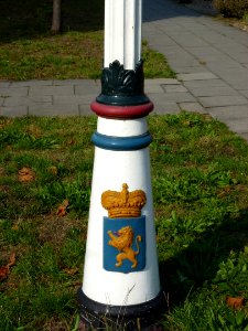 Landerd, Reek oude wegwijzer, detail