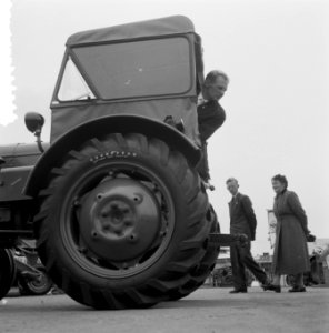 Landbouwtentoonstelling in Utrecht, opnamen van machines, Bestanddeelnr 908-7103