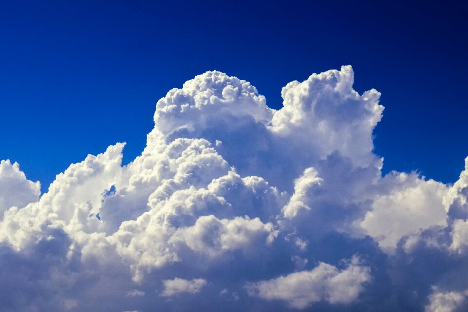 Sky blue nature