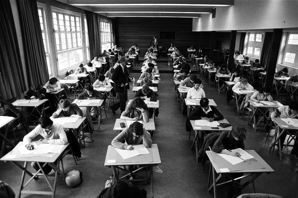 Landelijke eindexamens voor middelbare scholen, eindexamenkandidaten in de Berlage Scholengemeenschap, Bestanddeelnr 931-4638