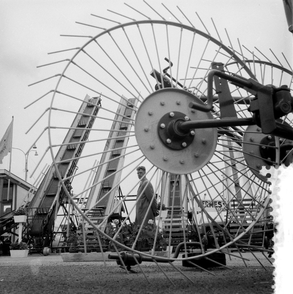 Landbouwtentoonstelling in Utrecht, opnamen van machines, Bestanddeelnr 908-7104