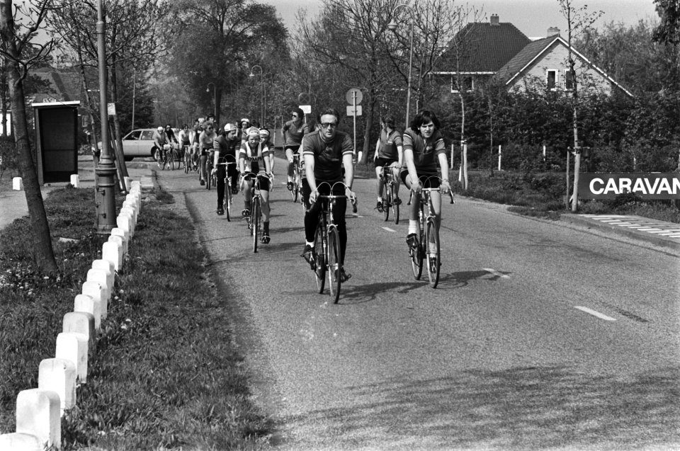 Landelijke fietsdag van ANWB, fietsers bij Amsterdam, Bestanddeelnr 928-5654
