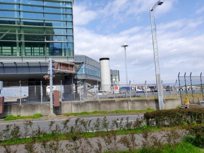 Landscapes of Haneda, shot from the free shuttle bus 34 photo