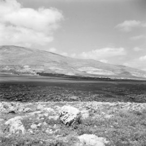 Landschap langs de weg van Ramallah naar Nablus, Bestanddeelnr 255-5563