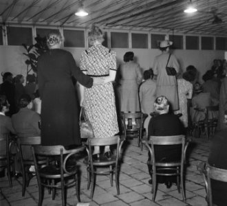 Landbouwtentoonstelling Utrecht vrouwen-modeshow, Bestanddeelnr 905-0882