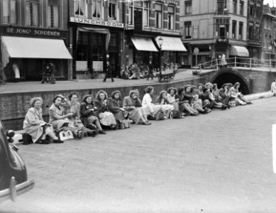 Landdag van de Bond van Meisjes op Gereformeerd Grondsl in Leeuwarden, Bestanddeelnr 903-4209