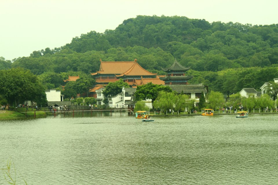 Lake and Water Town and Palace in CCTV Nanhai Studio, Foshan, Guangdong, China, picture2