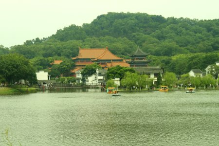 Lake and Water Town and Palace in CCTV Nanhai Studio, Foshan, Guangdong, China, picture2