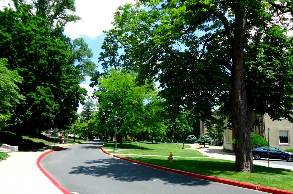 Lafayette College Easton PA 15 campus view