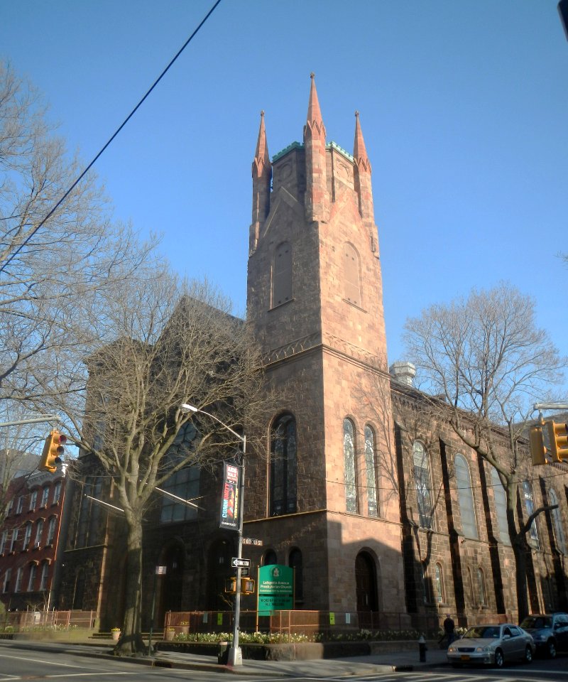 Lafayette Avenue Presbetyrian Church PM sun jeh