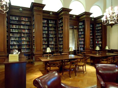 Lafayette College Easton PA 27 library with tall shelves